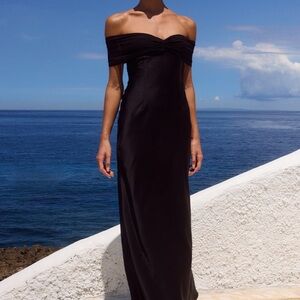 Chic Strapless Black Dress
